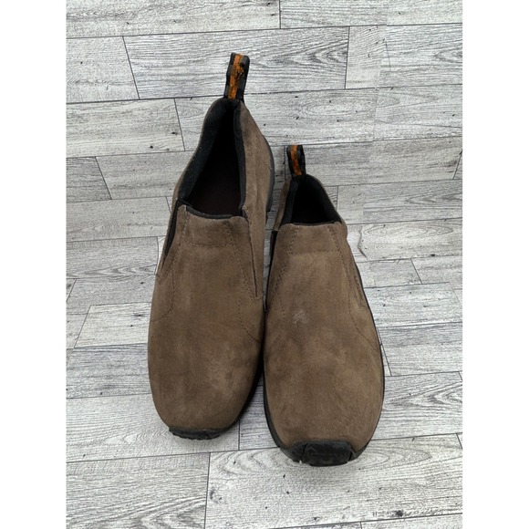 Merrell Other - Merrell Jungle Moc Gunsmoke Brown Suede Slip On Shoes Mens 9.5 J60787